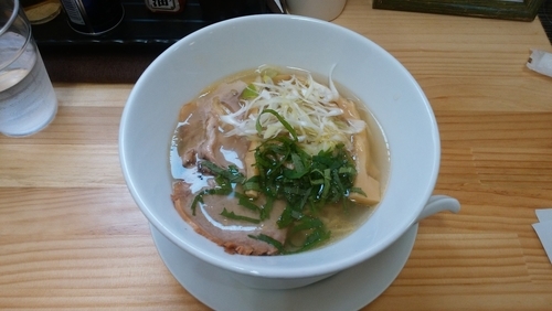 「鶏塩」@麺蔵 あつおの写真