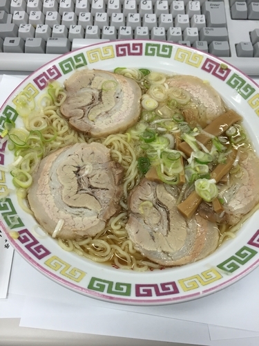 「チャーシューメン（700円）」@注受の写真