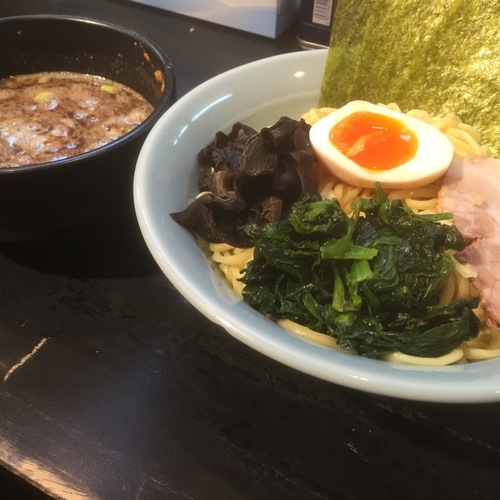 「つけ麺大盛り」@らーめん七福家 新宿店の写真