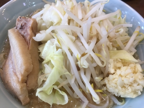 「プチらーめん＋ニンニク」@郎郎郎の写真