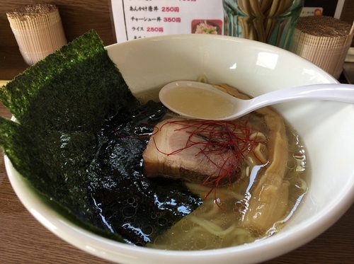 「めで鯛（鯛塩らぁめん）800円」@らぁめん けいすけの写真