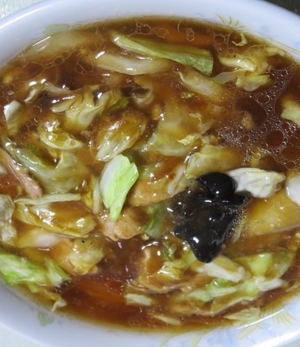 「肉そば」@中華料理 金龍の写真