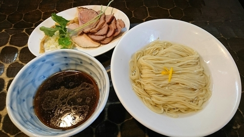 「【限定】淡麗つけそば」@特級鶏蕎麦 龍介の写真