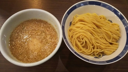 「醤油つけめん」@らーめん 山頭火 越谷イオンレイクタウン店の写真