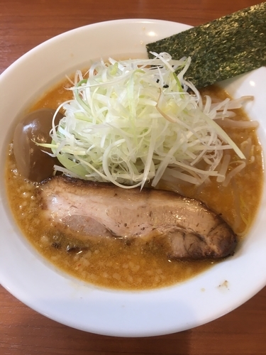 「味玉濃厚背脂味噌ラーメン」@中華そば 七麺鳥の写真