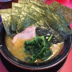 ラーメン中盛  のり増し