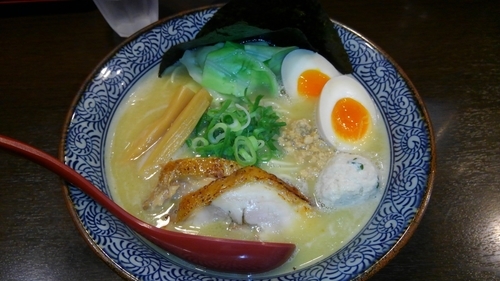 「特製　濃熟鶏そば」@征麺家 かぐら屋の写真