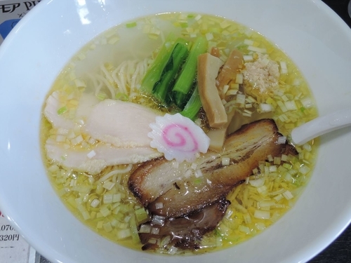 「塩鶏中華そば」@麺処 若武者 草加分店 東北六縣堂の写真