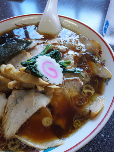 「青島ラーメン大盛チャーシュー」@青島食堂 南万代店の写真