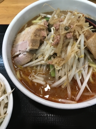 「辛味噌ラーメン、ヤサイ多目」@味噌麺処 花道庵の写真