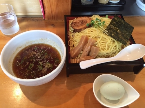 「カレー風味のざるらーめん(700円)」@浅沼屋の写真