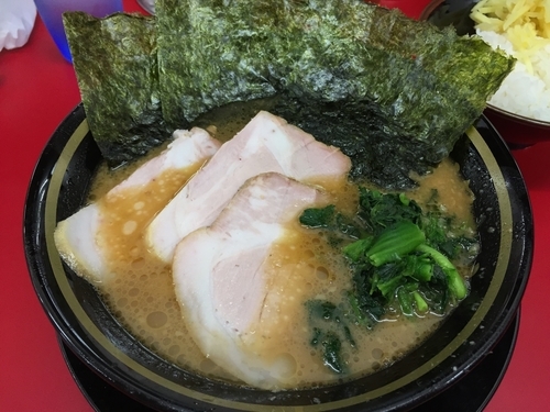 「チャーシューメン３枚」@家系ラーメン 王道 いしいの写真