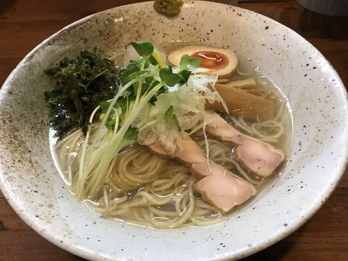 「【限定】ゆず香る冷やし白醤油らーめん」@麺処 びぎ屋の写真