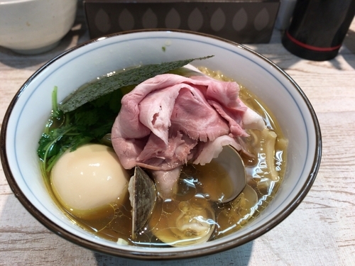 「特製蛤そば」@中華そば 四つ葉の写真