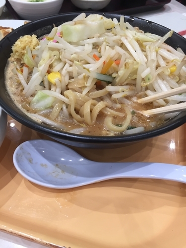 「味噌タンメン 餃子セット」@トナリ 越谷レイクタウン店の写真