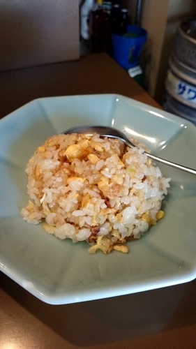 「半チャーハン」@ラーメンと餃子の店 水岡の写真