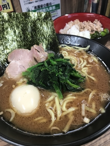 「のり玉らーめん（並）¥850」@武道家 龍の写真