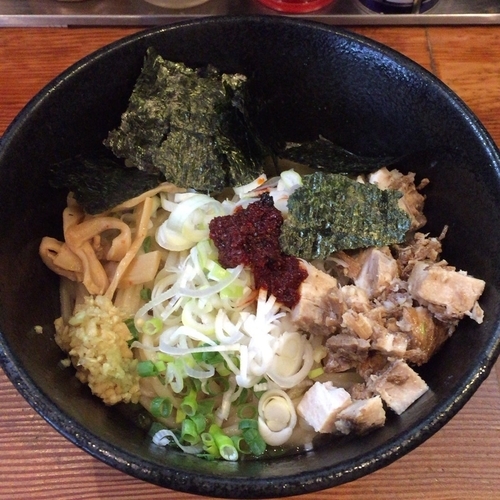 「油そば（750円）」@麺や 燦虎の写真