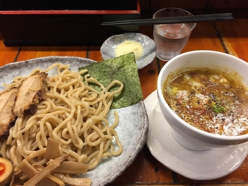 「匠の伽哩つけ麺・中（880円）」@つけ麺 紫匠乃 門前仲町店の写真