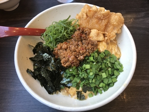 「半熟台湾まぜそば」@究極の北京飯・らーめん 半熟堂の写真