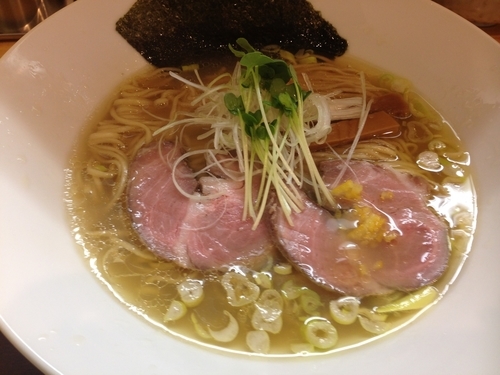 「塩そば大盛り　￥８８０」@麺屋 希楽夢の写真