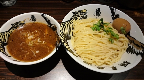 「味玉つけ麺 大盛無料」@麺屋武蔵 鷹虎の写真