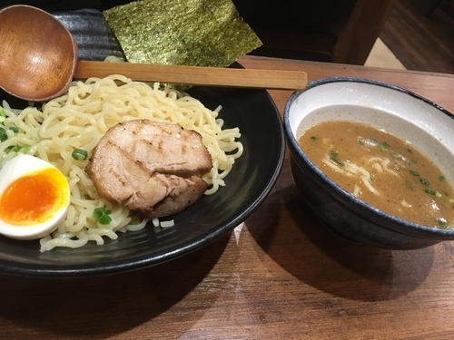 「醤油つけめん」@熟成蔵出し味噌ラーメン マルヤ商店 岩井店の写真