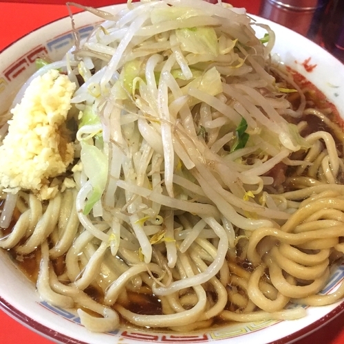 「ラーメン（ニンニク）」@ラーメン二郎 仙川店の写真