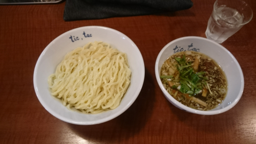 「つけ麺」@手打ら～めん tic,tacの写真