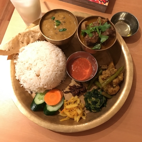 「ネパールセット」@ネパールミテリキッチンレストラン＆バーの写真