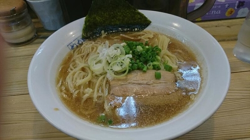 「極 煮干そば730円＋大盛り100円！」@こく味ラーメン かしわ屋の写真