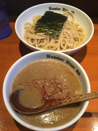 「濃厚つけ麺(煮干)800円」@麺Dining Number Nine 09の写真