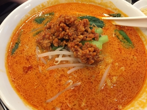 「タンタンメン（太麺）」@香港厨房 風香園 本店の写真