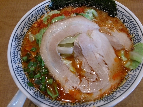 「辛きゃべとん」@二代目丸源 松本店の写真