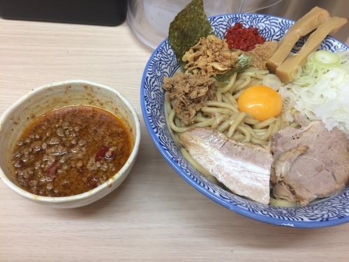 「まぜそば」@狼煙 大宮店の写真