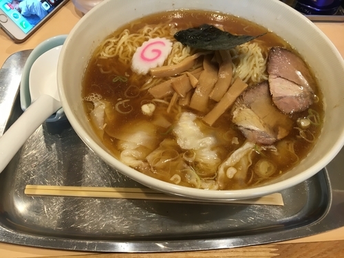 「ワンタン麺」@稲田堤大勝軒の写真