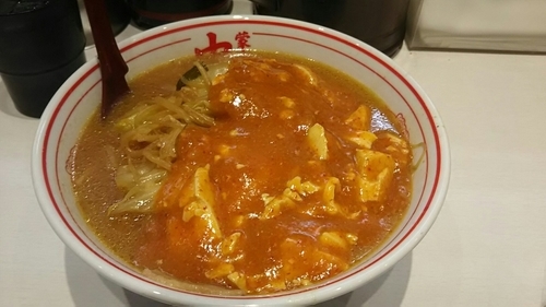 「蒙古タンメン麺大盛り800円」@蒙古タンメン中本 秋津店の写真