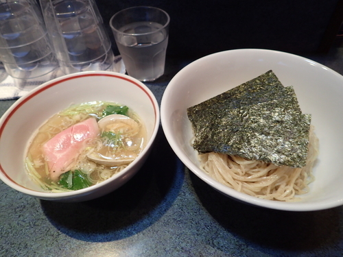 「「貝と煮干の塩つけめん」」@とものもとの写真