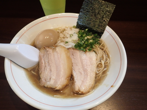 「煮干しそば(750円)」@零一弐三の写真