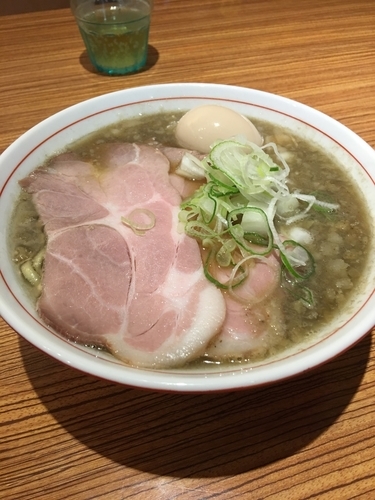 「背脂ニボそば 小 730円 味玉 120円」@niboの写真