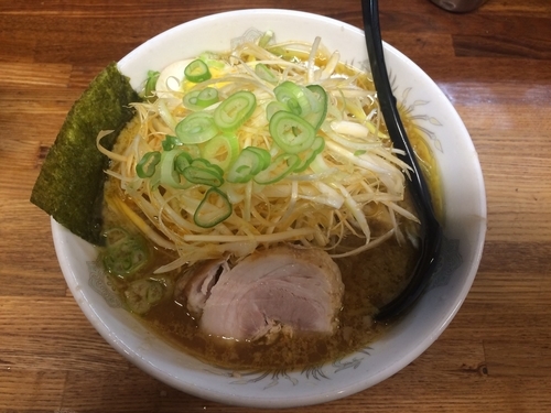 「ネギらーめん  味噌」@らーめん三水の写真