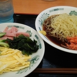 黒酢しょうゆ冷し麺 510円