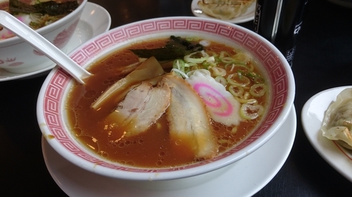 「二代目醤油らーめん司ギョーザランチ（６９１円）」@幸楽苑 戸田店の写真