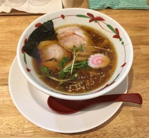 「醤油（太麺￥780）」@らーめん天神下 大喜の写真