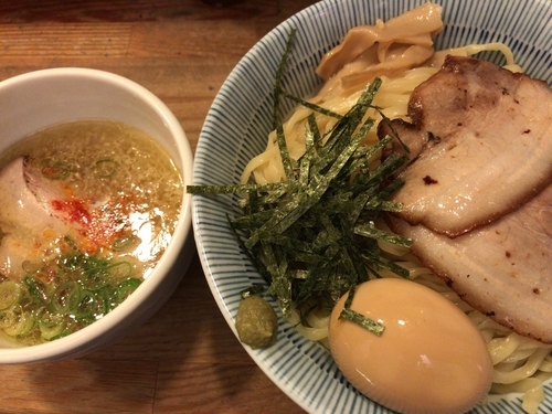 「特製淡麗塩つけ麺(中盛り)」@塩つけ麺 灯花の写真