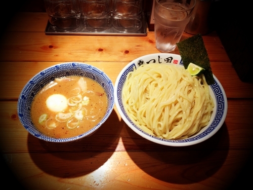 「濃厚味玉つけ麺特盛」@つじ田 神田御茶ノ水店の写真