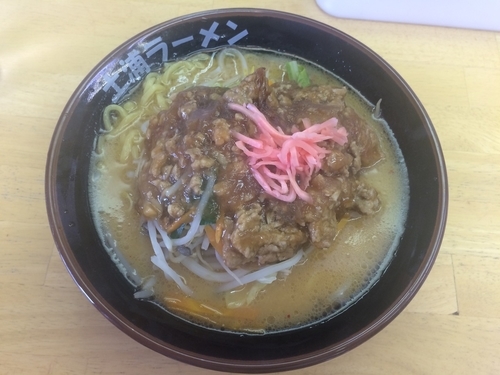 「野菜たっぷり味噌ラーメン」@土浦ラーメンの写真
