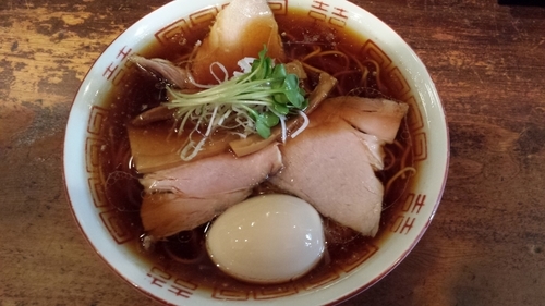 「味玉中華そば880円」@中華そば しば田の写真