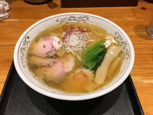 「塩そば」@中華そば 勝本の写真