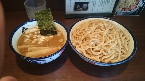 「つけめん・大盛り・メンマ(冷や盛)　￥１０００」@つけめん 玉 本店の写真